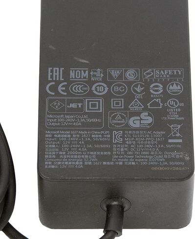 1627 12V 4A AC Adapter Compatible with Microsoft Surface Pro1 Pro 2 Pro 3 Docking Station in Saudi Arabia