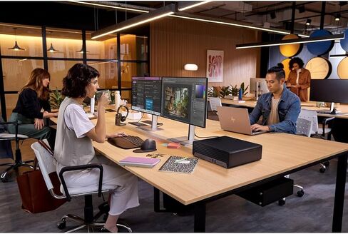 Customized HP Elite 805 G9 SFF Business Desktop PC, AMD Ryzen 5 8500G, 16GB/32GB/64GB DDR5 RAM, 512GB/1TB/2TB PCIe SSD, Radeon 740M Graphics, Dual 4K Support, Wi-Fi, KB&Mouse, Windows 11 Pro in Kuwait