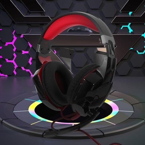 Sosoport USB Gaming Headset with Mic, Vibration, High Precision Driver in Kuwait