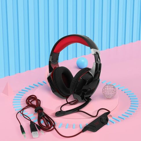 Sosoport USB Gaming Headset with Mic, Vibration, High Precision Driver in Kuwait
