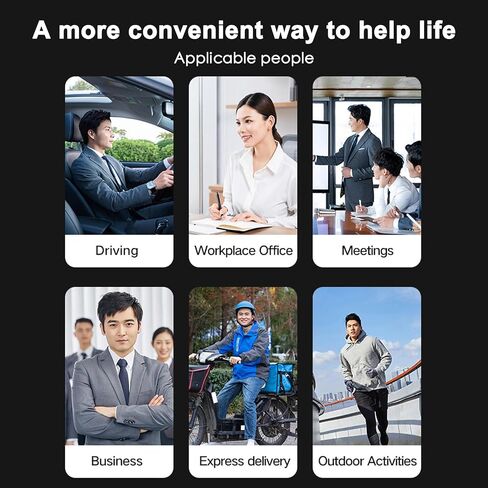 Retractable Cable Wireless BT Headset, Fast Charging Design (Grey) in Kuwait