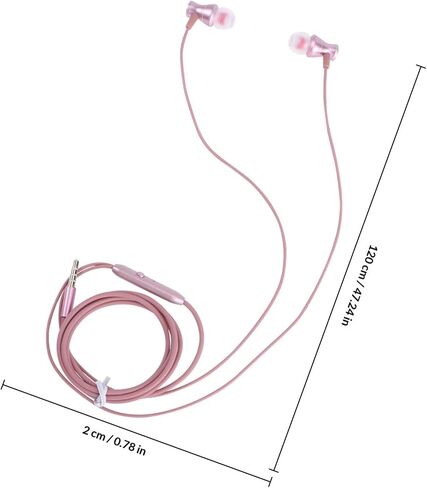 MM Jack Earphone Stereo Headset with Mic, for Phone Sweatproof in Kuwait