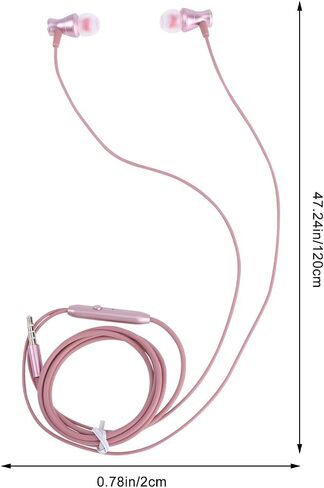 MM Jack Earphone Stereo Headset with Mic, for Phone Sweatproof in Kuwait