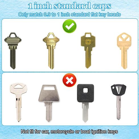 44pcs Colored Key Covers,Key Covers Caps Silicone with Keys Ring in Saudi Arabia