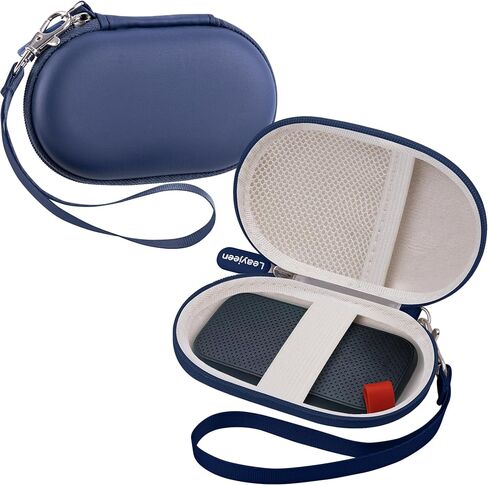 Leayjeen Hard Drive Case for Sandisk E30 E31 Portable SSD,NOT for E60-Black in Saudi Arabia