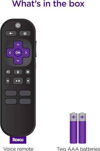 Roku Voice Remote Grey in Saudi Arabia
