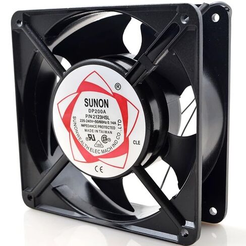 AC axial Fan 12038BL, high Wind, high air Pressure Cooling Fan,110/220V AC 120mm by 120mm by 38mm High Speed (220, Volts (AC)) in Saudi Arabia