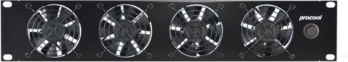 PROCOOL TV480 2U مروحة سحب مثبتة على حامل/نظام تبريد عالي الطاقة، خوادم الشبكة، مركز البيانات الصناعية، خزائن الرف 19 بوصة in Kuwait