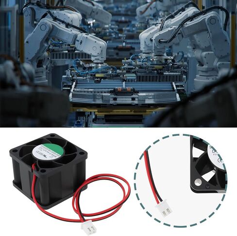 2-Wire Axial Cooling Fan SG40281B3-0000-A99 for Electronics Industrial Equipment 40x40x28mm 12V DC 2.64W in Kuwait