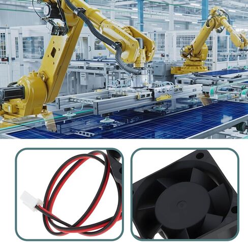 2-Wire Axial Cooling Fan SG40281B3-0000-A99 for Electronics Industrial Equipment 40x40x28mm 12V DC 2.64W in Kuwait