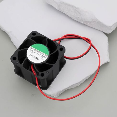 2-Wire Axial Cooling Fan SG40281B3-0000-A99 for Electronics Industrial Equipment 40x40x28mm 12V DC 2.64W in Kuwait