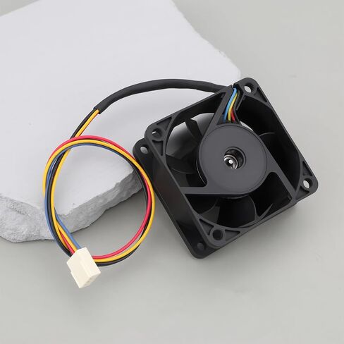 4-Wire Cooling Fan F-6025FH12B 60×60×25mm 12V/0.85 A for Industrial Control Equipment Chassis Heat Dissipation in Kuwait