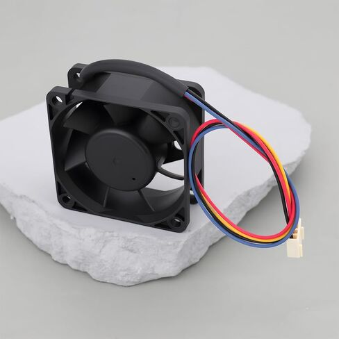 4-Wire Cooling Fan F-6025FH12B 60×60×25mm 12V/0.85 A for Industrial Control Equipment Chassis Heat Dissipation in Kuwait