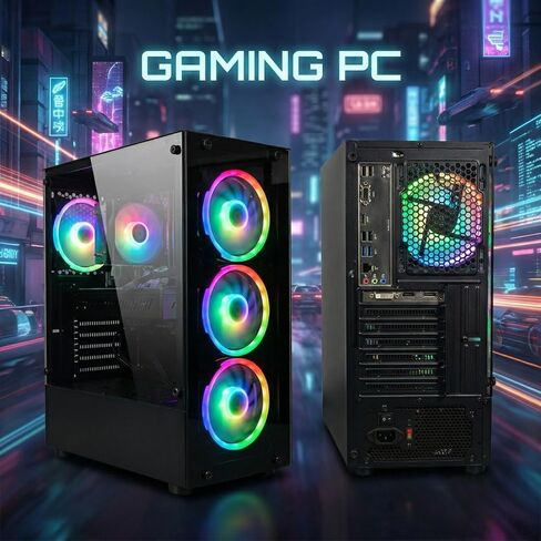 STGAubron Gaming PC Desktop,Core i7-6700,RTX 2060S 8G,32G DDR4,1T SSD in Saudi Arabia