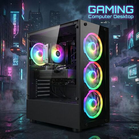 STGAubron Gaming PC Desktop,Core i7-6700,RTX 2060S 8G,32G DDR4,1T SSD in Saudi Arabia