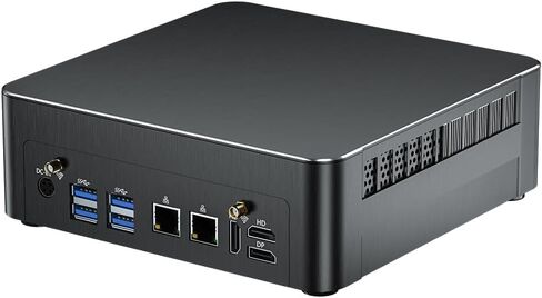 Thdeukoty Mini PC with Core i9-9880H 2.3 up to 4.8GHz, 32G DDR4 1T SSD, Windows 11 Pro Desktop Computer, DP*1, HDMI*2 Support Triple Display, WiFi6E/BT5.3, VESA, Optical, Dual 2.5G LAN in Saudi Arabia
