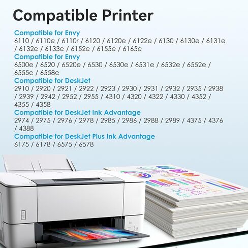 خرطوشة حبر TOKYOINK 68XL حزمة كومبو سوداء/ملونة متوافقة مع HP Ink 68 in Kuwait