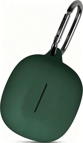 حافظة سيليكون Geiomoo لسكة Skullcandy Rail، Skullcandy Rail ANC، غطاء واقٍ مع حلقة تسلق (أزرق داكن) in Kuwait