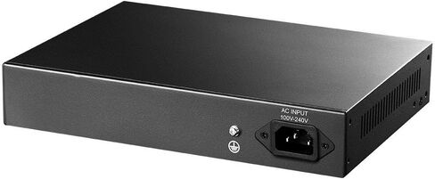 Cudy 8 Port Gigabit PoE Switch, 120 Watts PoE Budget, 8 10/100/1000Mbps PoE+ Ports, 2 Gigabit Uplink Ports , 802.3at, 802.3af, 1/2 (+), 3/6 (-), Fanless, Plug and Play, GS1010PE in Saudi Arabia
