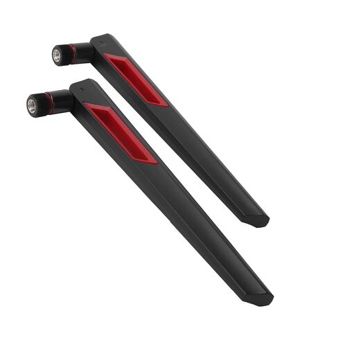Yoidesu 2Pcs to SMA Extension Cable 30cm with AC88 Antenna, Omnidirectional Antenna for M.2 NGFF WiFi Card, Enhance Bluetooth Signal for Small Devices, Compatible with 8265 5B222 in Saudi Arabia