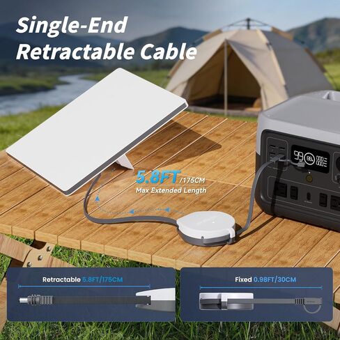 6.5FT Starlink Mini Cable, 140W USB-C Retractable Flat Cable in Kuwait