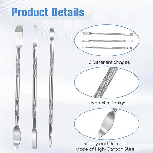 6 Pcs Metal Spudger Pry Bar, Dual Ends Metal Spudger, Repair Tool Kits for Laptop in Saudi Arabia