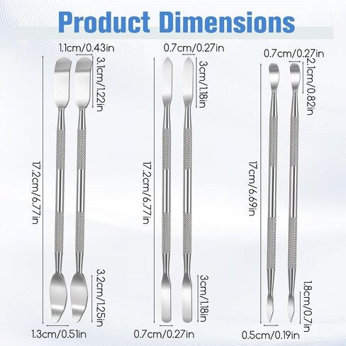 6 Pcs Metal Spudger Pry Bar, Dual Ends Metal Spudger, Repair Tool Kits for Laptop in Saudi Arabia