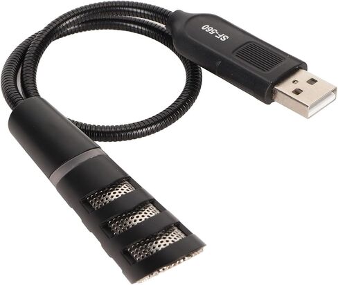 Mini USB Lavalier Microphone, Omnidirectional Lapel Clip on Mic for PC Laptop, Noise Reduction, One Mute, Plug & Play for Recording, Gaming, Online Classes in Saudi Arabia