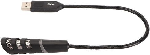 Mini USB Lavalier Microphone, Omnidirectional Lapel Clip on Mic for PC Laptop, Noise Reduction, One Mute, Plug & Play for Recording, Gaming, Online Classes in Saudi Arabia
