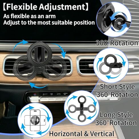 Car Phone Holder Mount for Mercedes Benz GLE 2020-2026 and GLS 2020-2026 in Kuwait