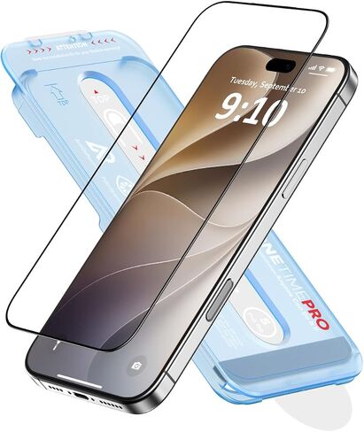 FLOLAB NanoArmour ONETIME PRO for iPhone 18 Pro Max Screen Protector, Compatible with 17 Pro Max Anti-Reflective,PolarSpectra Anti-Rainbow, Tempered Glass, Ultra Clear, Infinity Edge, Easy Install, Reinfored-Edge in Saudi Arabia