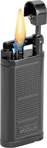 XIKAR® Pipeline Soft Flame Lighter Black includes Pipe Tamper and Scraper Replacement Flint Ignition System in Saudi Arabia