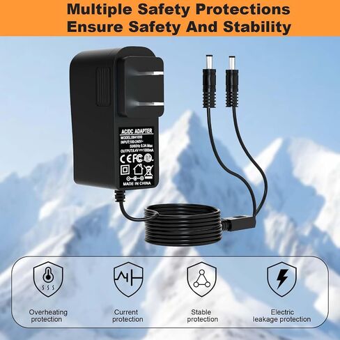 Charger for Heated Glove 7.4V Battery Compatible with Savior Snow Deer Sun Will Heated Gloves, Heated Socks,Heated Vest Battery Charger in Kuwait