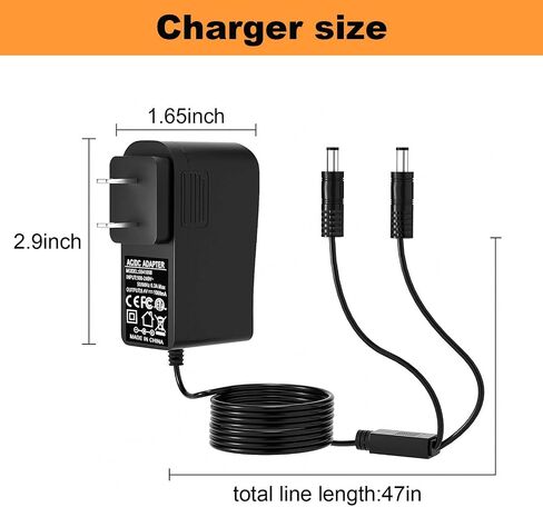 Charger for Heated Glove 7.4V Battery Compatible with Savior Snow Deer Sun Will Heated Gloves, Heated Socks,Heated Vest Battery Charger in Kuwait
