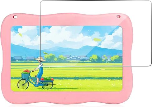 Screen Protector for YosaToo Kids Tablet 7 Inch, Tempered Glass, 9H Hardness, Anti-Scratch, Bubble Free, HD Clarity in Saudi Arabia
