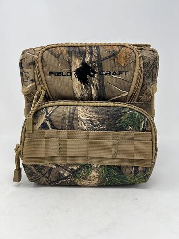 FIELDCRAFT Binocular Chest Pack, Universal, Adjustable Compartment, Camo for Hunting, Hiking, Outdoors in Saudi Arabia