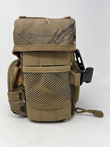 FIELDCRAFT Binocular Chest Pack, Universal, Adjustable Compartment, Camo for Hunting, Hiking, Outdoors in Saudi Arabia