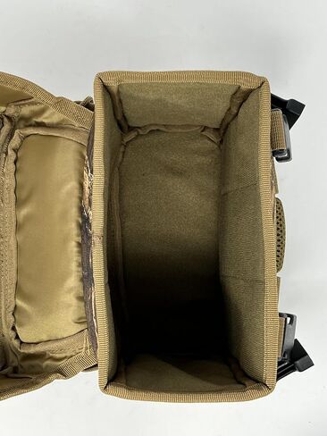 FIELDCRAFT Binocular Chest Pack, Universal, Adjustable Compartment, Camo for Hunting, Hiking, Outdoors in Saudi Arabia