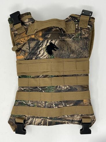 FIELDCRAFT Binocular Chest Pack, Universal, Adjustable Compartment, Camo for Hunting, Hiking, Outdoors in Saudi Arabia