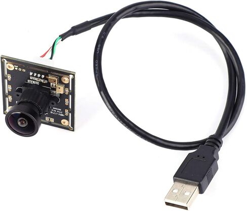 وحدة كاميرا USB بزاوية واسعة 2 ميجابكسل 140 درجة مع شريحة OV2710، والتقاط فيديو عالي الدقة 1920 × 1080، وكاميرا HBV مدمجة - 1716WA لمراقبة الأمان، والمعدات الصناعية ونقاط البيع in Kuwait