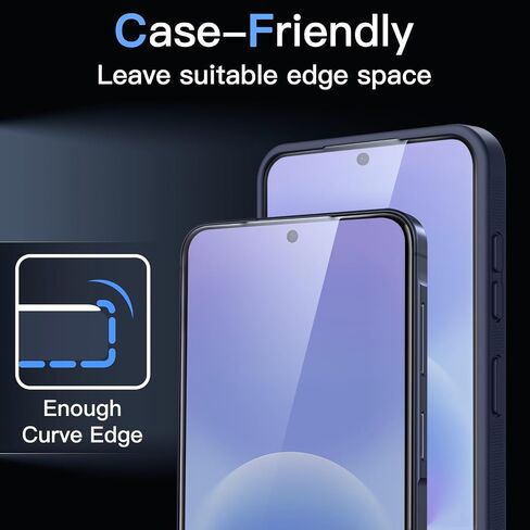 JETech 3D 9H+ Screen Protector for Samsung Galaxy A57, 2-Pack in Saudi Arabia