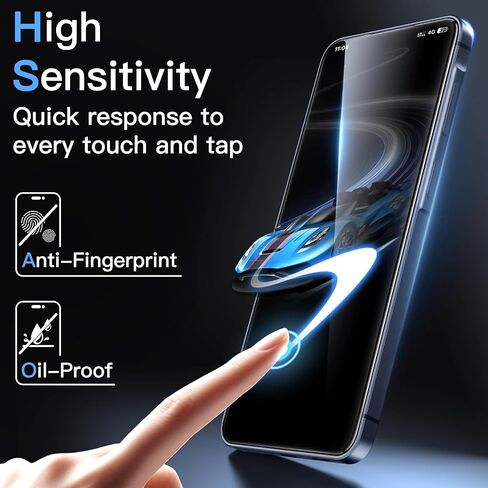 JETech 3D 9H+ Screen Protector for Samsung Galaxy A57, 2-Pack in Kuwait
