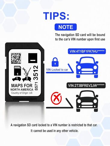 2026 Latest Navigation SD Card for GM Vehicles Update USA Canada Mexico - GM Navigation SD Card Map Compatible Buick Cadillac Chevrolet GMC, 2019-2023, GPS SD Card Part 8571 3512 in Kuwait