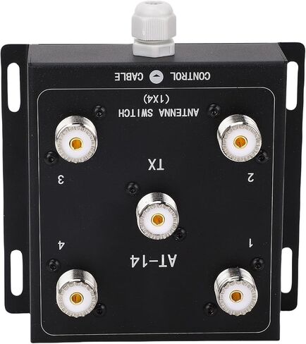 Stable 4 Way Coaxial Remote Switch with SO-239 Connector for Multiple Directions in Kuwait