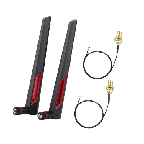 2PCS AC688 WiFi Antenna Cable Set for and Router, Enhanced Signal Strength for M.2/NGFF Wireless Card in Kuwait