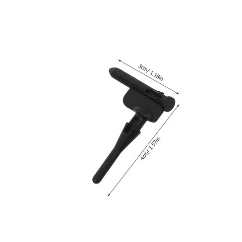 30pcs Black Silicone Fan Mount Screws for Computer Case Fans Noise Absorption Rivets Easy Installation and Sturdy Shock Absorption Material for PC Cooling in Saudi Arabia