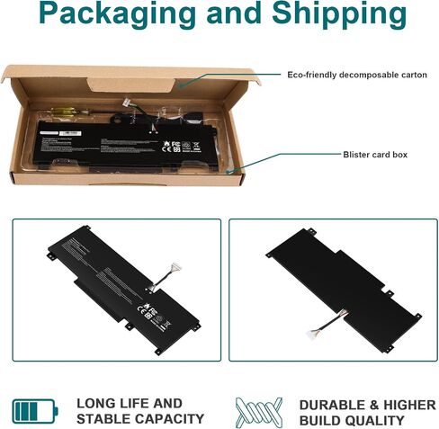 ASUNCELL BTY-M492 Laptop Battery Replacement for MSI WF66 WF76 11UI 11UJ Katana GF66 11UD 12UG 12UX GF76 11UE 12UD Crosshair 15 17 A11UCK A11UDK A11UEK Sword 15 A11U A11UD A11UE Pulse GL66 GL76 7506 in Kuwait