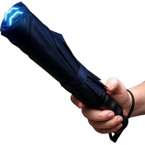مصباح يدوي Stunbrella 32,000,000 من Streetwise Stunbrella - سلاح سري للدفاع عن النفس مع ضوء LED، تفعيل سريع، بطارية قابلة لإعادة الشحن، ومفتاح أمان in Kuwait