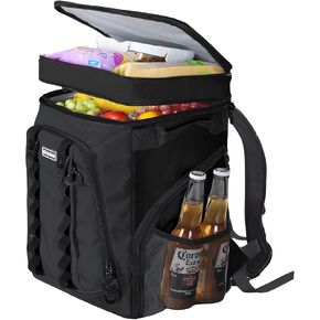 Beach Cooler Backpack for Men 36cans Insulated Backpack Cooler Lunch Bag for Women Camping Hiking Picnic Travel for 18 Hours Cooling 30L in Kuwait