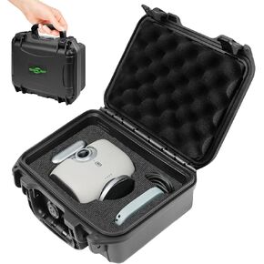 sarlar for XbotGo Falcon Hard Shell Case, Waterproof Protective Carrying Box with Custom Foam Insert for AI Action Camera and Quick Release Plate, Shockproof Travel Organizer, Lightweight and Durable in Saudi Arabia
